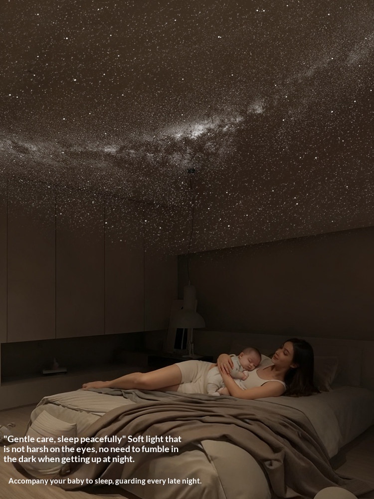 Galaxy Star Projector | Ceiling Night Light for Bedroom & Nursery - Image 11