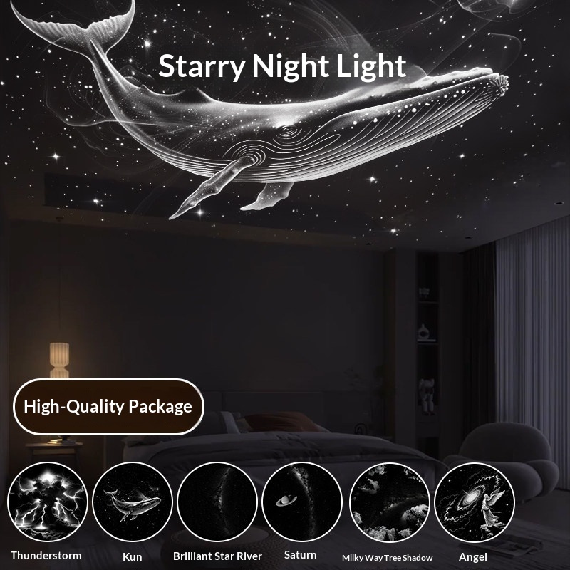 Galaxy Star Projector | Ceiling Night Light for Bedroom & Nursery - Image 3